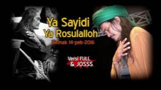 Ya Sayidi Ya Rosulalloh Gus Ali Gondrong @ Demak Jawa Tengah