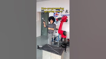 spraying robot #industry #machine #robot #automation #spray