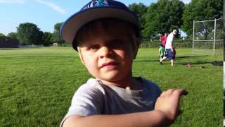 Owen at his T ball practice 7-14-15 20150714 182850