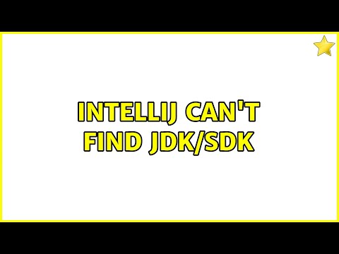 Ubuntu: Intellij can't find JDK/SDK