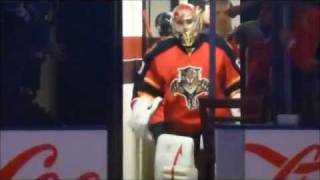 Florida Panthers warm up introduction