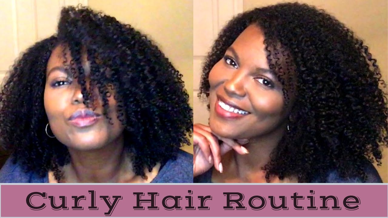 Naturally Curly Hair Wash Day  YouTube