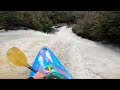 Low water panthertown kayaking