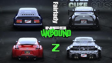 All Fairlady Z Stock & Tuned in NFS Unbound [4KPS5]