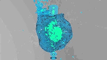 Water Morph with Real Flow