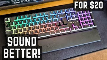 How to make your Keyboard Sound Better!