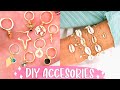 10 DIY Create Your Own Accessories | EASY Bracelets, Earrings, Pins & Rings!! How To Make Jewelry