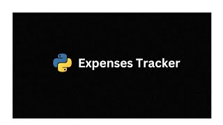 Track Your Expenses👈 Like a Pro with Python Expense Tracker Project 100 Day Of Python Programming Day 20