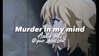 Murder in my mind《Rock version》~Kordhell { Edit} Resimi