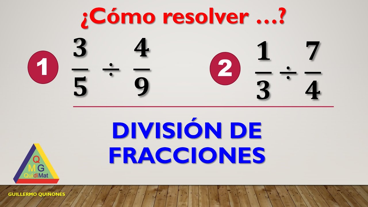 Como hacer multiplicaciones de fracciones