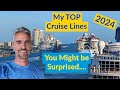 Which cruise lines the weekend cruiser is excited for in 2024