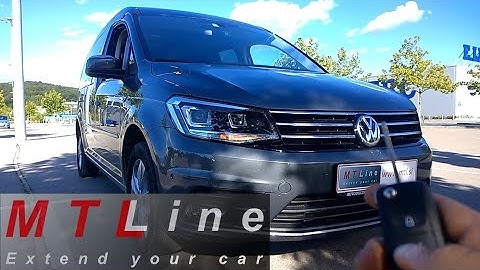 VW Caddy, MY2017 - lock/unlock beep confirmation activation - vključitev zvoka ob zaklepu/odklepu