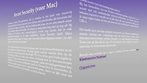Avast Security voor Mac