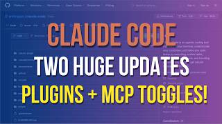 Claude Code Finally Gets Plugins And Mcp Toggles Quick Tutorial