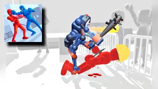 Stickman Ragdoll Fighter - Pejuang Ragdoll Stickman - Level 7 - Gameplay - Walkthrough screenshot 2