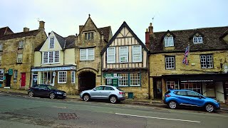 Burford Town Walk, English Countryside 4K