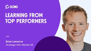 Learning from Top Performers // How Gong Uses Gong