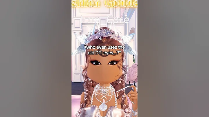 styling the old dress to impress eyes 💗 #dresstoimpress #roblox #dti