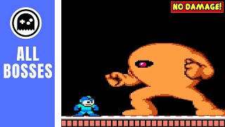 Mega Man (NES) - All Bosses - (No Damage)