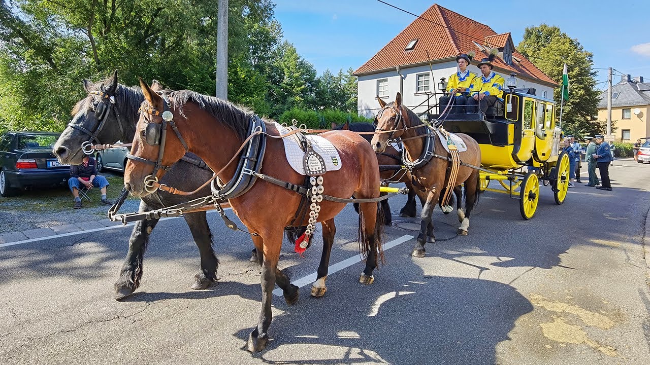 Umzug St  Egidien 705 Jahre