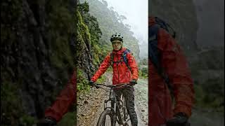 The World’s Most Dangerous Road 😨 | Death Road Bolivia #shorts #shortsfeed #shortvideo