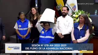 Condecoraciones  - Sesión 078 - Comisiones Generales