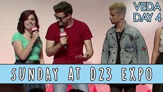 D23 Expo Day 3 Vlog | SoundProofLiz
This is basically a Susan Egan tribute video but IDC she is a queen. Also we hung out with Jordan Fisher.
SUBSCRIBE NOW! http://bit.ly/1S2ftdH
IM EVERYWHERE! FOLLOW MY LIFE!
Facebook: https://www.facebook.com/soundproofliz
Twitter: https://twitter.com/soundproofliz
Instagram: http://instagram.com/soundproofliz
Tumblr: http://soundproofliz.tumblr.com
SnapChat: SoundProofLiz
Pinterest: https://www.pinterest.com/soundproofliz
WHATS ON YOUR WALL???
The art behind our couch is provided by HALFBLOODPRINTS, they are currently on hiatus right now because they started STORYBOOK COSMETICS!
WHATS THAT MUSIC???
Most of my music is from YouTubes Audio Library but ALSO from my awesome friend Tanner Bishop - check out his band here: https://www.youtube.com/user/AnchorNorthMusic
Usually I do the stuff where I try to make you laugh (comedy) or play games with my friends (collabs) or nerd out about Harry Potter, Disney, and Dr. Pepper (Im an adult). I call my people LIZZARDS, so join our rankings soon to be reptilian friend!
https://www.youtube.com/user/SoundProofLiz D23 Expo Day 3 Vlog | SoundProofLiz