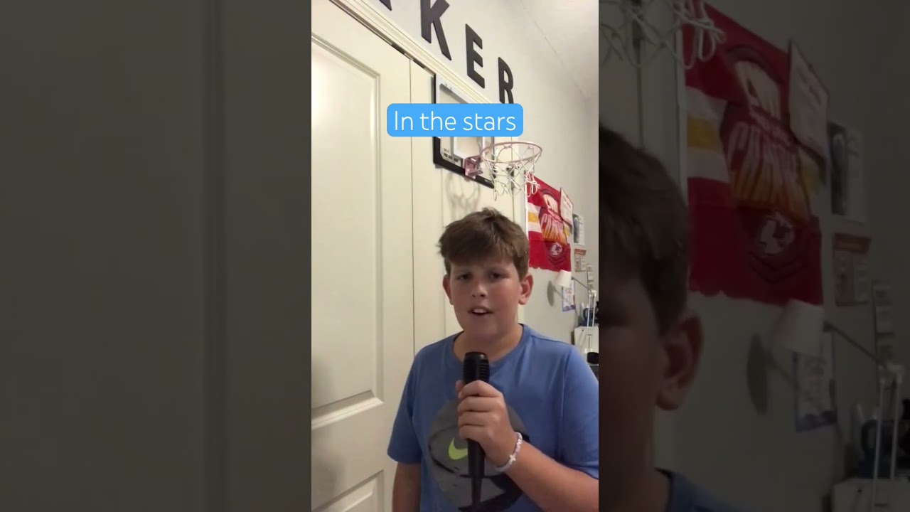 In the stars by Benson Boone.( sang by Parker McConville)