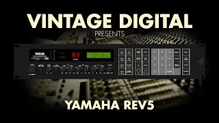 Studio Super Hero Yamaha Rev5 Digital Reverb from 1987