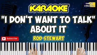 Karaoke - "I DON'T WANT TO TALK ABOUT IT" - Rod Stewart // Arr. Carlos Djemarut screenshot 1