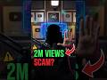 2M Views Scam? 😳 YouTube Viral Audio Trick Exposed #youtubeshorts #viralshorts
