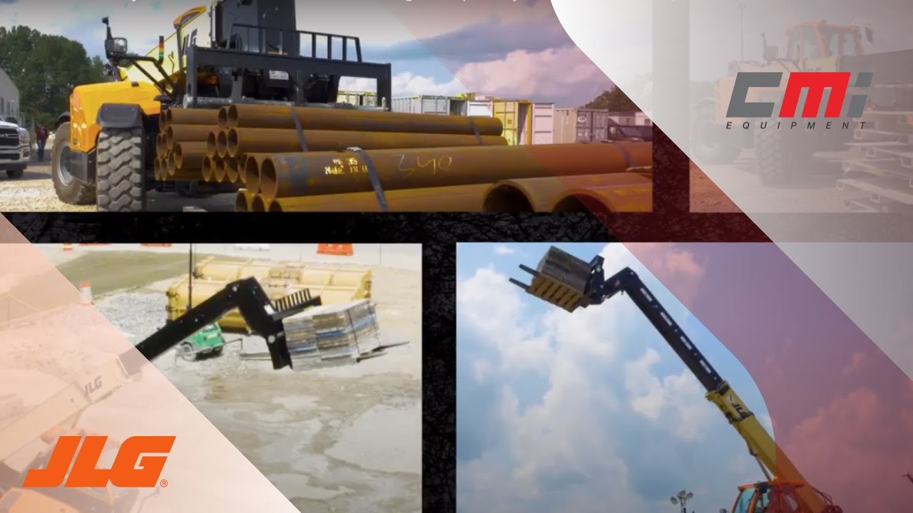 CMI: JLG High Capacity Telehandler - YouTube