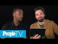 Kids Interview 'Avengers: Infinity War' Stars Sebastian Stan & Anthony Mackie | PeopleTV