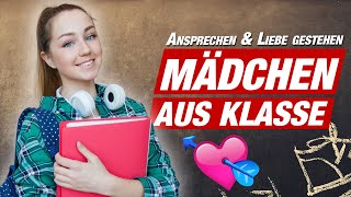 MÄDCHEN aus KLASSE / SCHULE ansprechen & Liebe gestehen 💘 WIE? | ChrissKiss #hilfmir screenshot 5