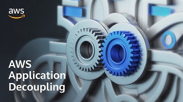 how to decouple the application with aws services