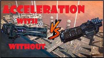 Comparing heavy weapons Viper with and without acceleration pilot skill vs Nucleon war robots