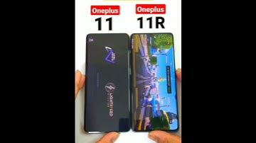 OnePlus 11 vs OnePlus 11R gaming test PUBG MOBILE Speed test 90 FPS #shorts #youtubeshorts