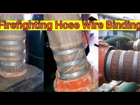 Fire Hose Wire Binding