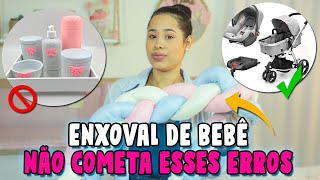 ERROS E ACERTOS DO ENXOVAL DE BEBÊ | O QUE VALE A PENA COMPRAR PARA O BEBÊ