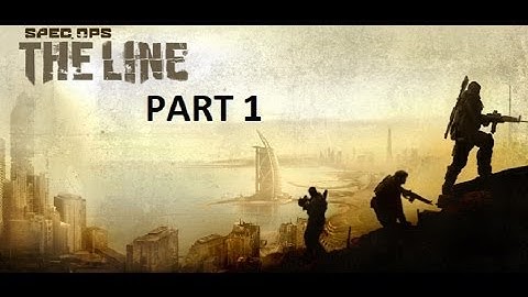 Spec Ops The Line PART 1 Campaign Xbox 360 Playthrough NO COMMENTARY