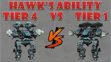 Tier 4 vs Tier 1 weapons effect on Hawk