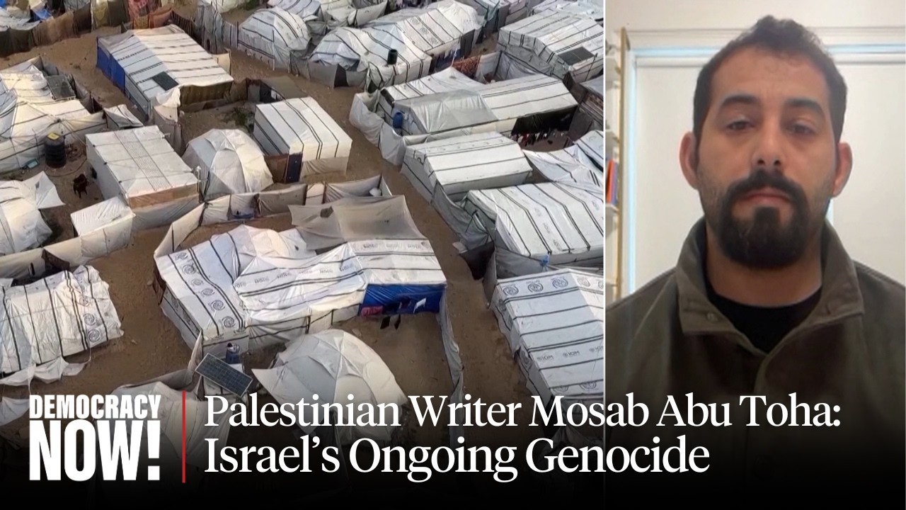 "It's Still a Genocide": Poet Mosab Abu Toha on Reality of "Ceasefire" in Gaza
