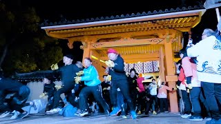 福男目指して全力疾走