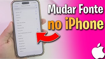 Como Mudar o Estilo da Fonte no iPhone  - Passo a Passo!