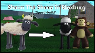 Realistic Shaun The Sheep in Welcome To Bloxburg (With Speed-build) | Mossy Bottom Farm Part 1