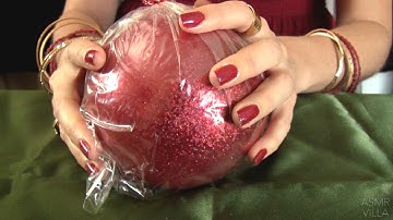 ASMR * Tapping & Scratching * Theme: Christmas * Fast Tapping * No Talking * ASMRVilla