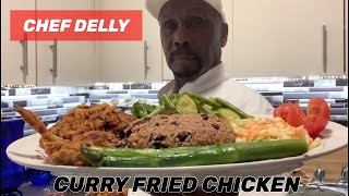 Jamaican Curry Fried Chicken - Authentic Caribbean Cuisine! - Delly’s Kitchen TV