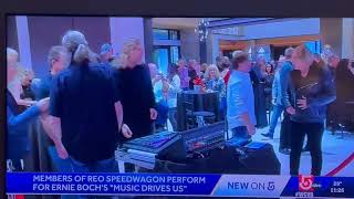 REO Speedwagon on WCVB 5 For Ernie Boch's 'Music Drives Us' Fundraiser