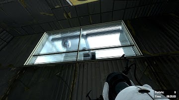 [Portal 2] Solo-Challenge: Bridge the Gap - 4 Portals