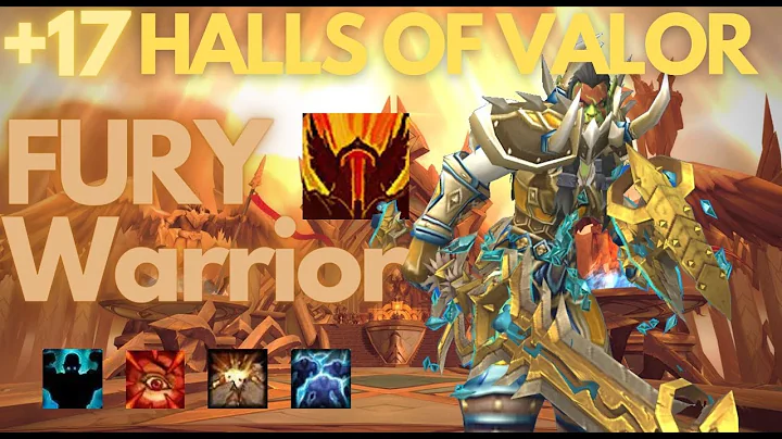 + 17 HALLS OF VALOR  | FURY WARRIOR | DRAGONFLIGHT...